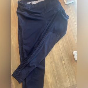Navy Blue Victoria Secret Leggings. Size small.